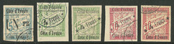 2435: 象牙海岸 - Parcel stamps