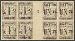 2435: 象牙海岸 - Parcel stamps