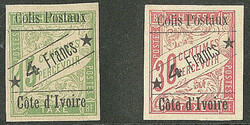 2435: 象牙海岸 - Parcel stamps