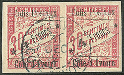 2435: 象牙海岸 - Parcel stamps