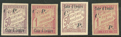 2435: 象牙海岸 - Parcel stamps
