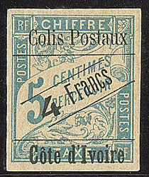 2435: 象牙海岸 - Parcel stamps