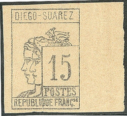 ** No 8, bdf. - TB (cote Yvert: 630 €)