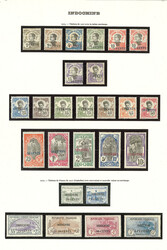 * Collection. 1889-1919 (Poste), complète. - TB (cote Yvert: 3200 ...