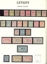 * Collection. 1885-1943 (Poste), complète sauf N°1 et 27. - TB ...