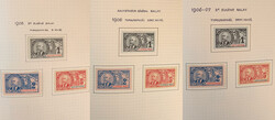 * Afrique. 1892-19447 (Poste, etc.), valeurs moyennes et séries ...
