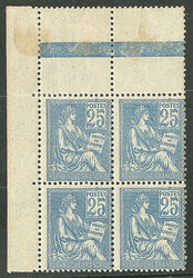 ** Mouchon. Recto-verso. No 114c, bloc de quatre cdf. - TB (cote ...