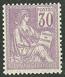 ** Mouchon. No 115, nuance foncée. - TB (cote Yvert: 320 €)