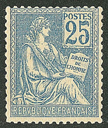 (*) Mouchon. Recto-verso partiel. No 118b. - TB