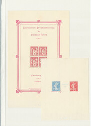 Paris. Nos 1, 2, les timbres. - TB (cote Yvert: 2850 €)