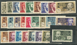 France-Libre. Nos 102 à 127. - TB (cote Yvert: 800 €)