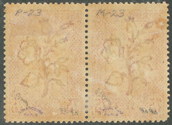 Occupation française. Paire avec surcharge tête-bêche. No 64b, ...