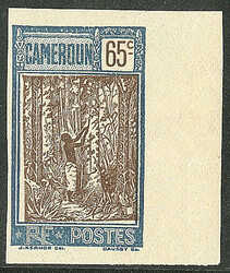 Non dentelé. No 122a, bdf. - TB (cote Yvert: 450 €)