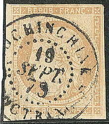 Précurseurs. CG 22, obl cad Soctrang. - TB