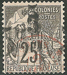 Quadruple surcharge "b" et double surcharge "c". No 4B. - TB. - RRR ...