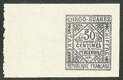 Taxe. No 2, très frais. - TB (cote Yvert: 340 €)