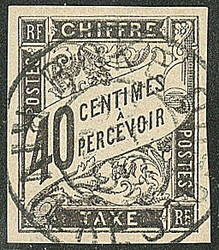 Précurseurs. Taxe. CG 10, obl cad "Boke Rivières du Sud". - TB