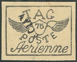 Poste Aérienne. TAG. No 10A. - TB. - R (cote Yvert: 2400 €)