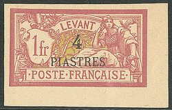 Non dentelé. No 21a, cdf. - TB (cote Yvert: 630 €)