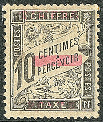 Tanger. No 10, bon centrage. - TB. - R (cote Yvert: 3150 €)