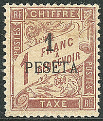 Taxe. No 5. - TB (cote Yvert: 465 €)