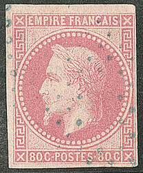 Précurseurs. CG 10, obl losange évidé bleu. - TB (cote Maury 2009) ...