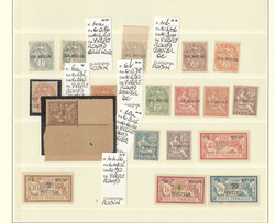 Nos 4 à 16 (2 dont une série). - TB (cote Yvert: 345 €)