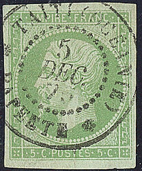 Précurseurs. CG 8, obl cad "Papeete", superbe. - R (cote Yvert: 1250 ...