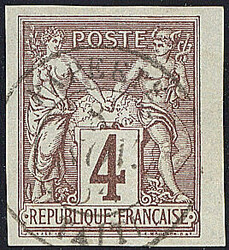 Précurseurs. CG 39, petit bdf, obl cad "Papeete". - TB (cote Yvert: ...