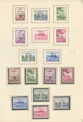 MONTENEGRO. Poste aérienne. Nos 1 à 8, 10A à 17A, 22 à 27. - TB ...