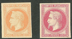 Rothschild. Nos 31c, 32b (gomme diminuée). - TB (cote Yvert: 1200 ...