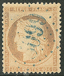 Sulina. No 38, obl gc 5099, aminci mais TB d'aspect (cote Yvert: 825 ...