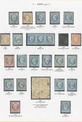 AISNE. 75 bureaux de Anizy le Château à Wassigny dont La Fère sur ...