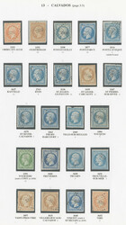 CALVADOS. 66 bureaux de Argences à Vire, dont Faverolles, qqs ...