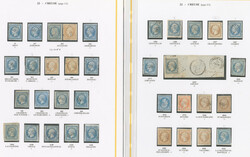 CREUSE. 34 bureaux de Ahun à La Villeneuve Basville. - TB (cote ...