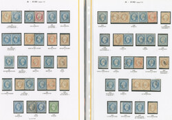 EURE. 54 bureaux de Amfreville la Campagne à Vernon, qqs doubles et ...