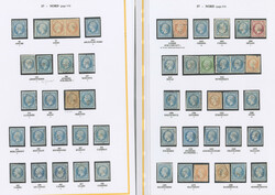 NORD. 73 bureaux de Aniche à Wormhoudt, qqs doubles. - TB (cote ...