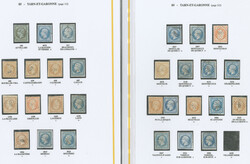 TARN ET GARONNE. 28 bureaux de Auvillars à Verfeil sur Seye, ...