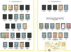 ALPES MARITIMES. 16 bureaux de Breil à Villefranche sur Mer ...