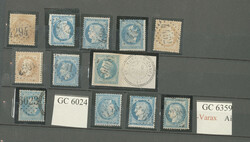 AIN. 62 bureaux, complète sauf gc 4630, 6024 et 6359. - TB (cote ...