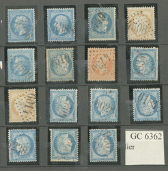 ALLIER. 64 bureaux, complète sauf gc 6362. - TB (cote Yvert: 2280 ...