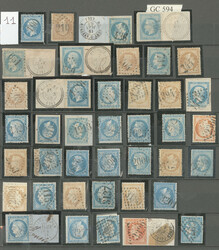 AVEYRON. 63 bureaux, complète sauf gc 3544, 3561, 6031 et 6129. - TB ...