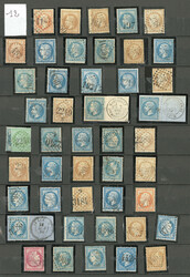 BOUCHES DU RHONE. 67 bureaux. - TB (cote Yvert: 3250 €)