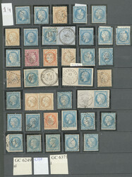 CANTAL. 36 bureaux, complète sauf gc 6249, 6337 et 6371. - TB (cote ...