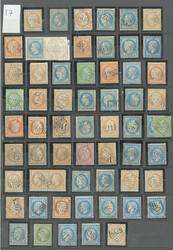 CHER. 58 bureaux. - TB (cote Yvert: 1600 €)