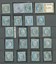 INDRE ET LOIRE. 67 bureaux. - TB (cote Yvert: 2420 €)