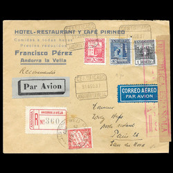 1670: Andorra Französische Post