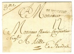 Lettre avec texte daté de Saint Pierre de la Martinique le 15 ...