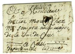 Lettre avec texte daté de Saint Pierre de la Martinique le 1er ...