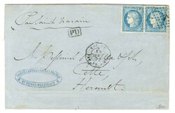 Losange ancre / Col Gen N° 23 paire Càd octo COL. FR / PAQ. FR A ...